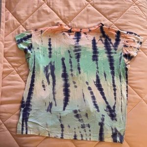 Rainbow Tie-Die Crop 🌈